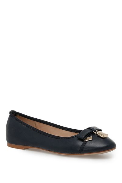 Nine West Navy Blue Belock 2pr Women's Ballerinas