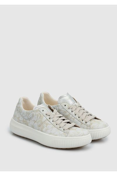 Legero White Leather Women's Sneaker