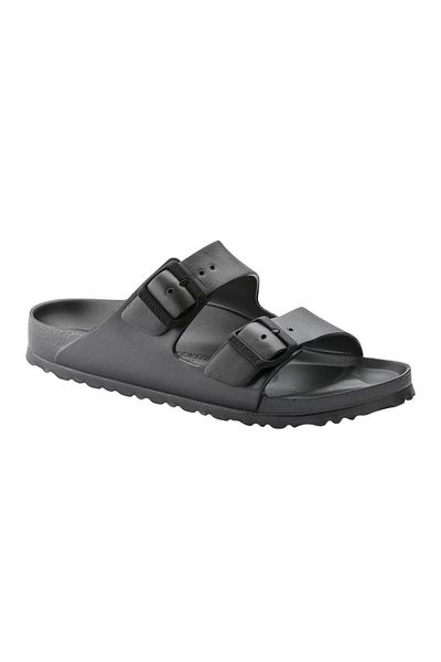 Birkenstock أريزونا إيفا معدني أنثراسايت النعال