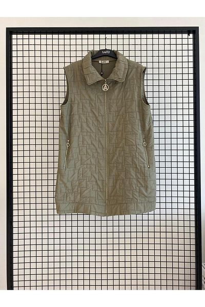 Armine Trend Zippered Pocket Basic Jacket-85 cm