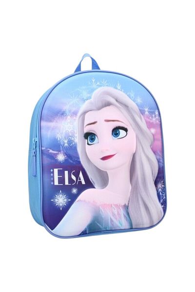 Frozen 3D Backpack, Comfortable and Adjustable Straps, 25x31x12 cm, Multicolor, Frozen Friends Around Town