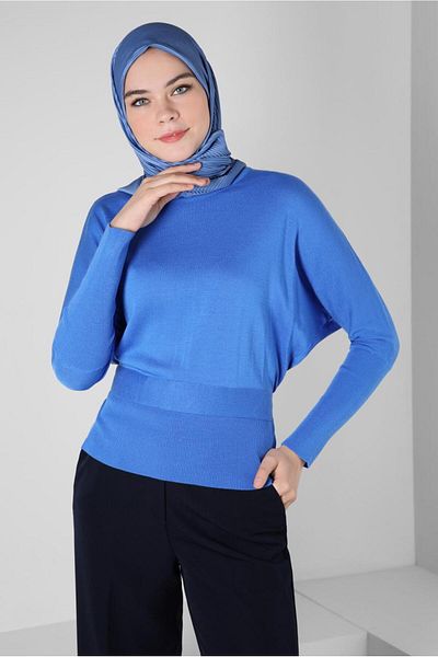 Alvina سترة تريكو بحزام 44052