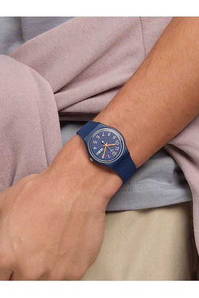 Swatch Trendy Lines Horse Night So28I700 Wrist Watch