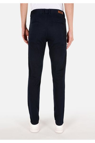 Colin's Pantaloni pentru bărbați, albastru bleumarin, slim cu talie medie