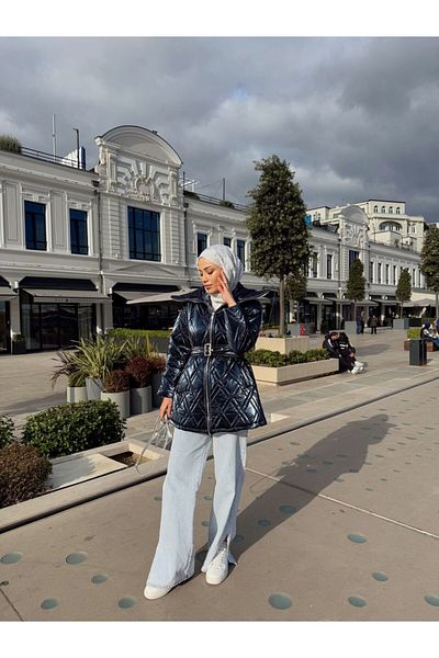 Melike Tatar سترة منتفخة 32-3403