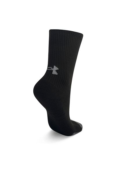 Under Armour PONOŽKY Under Armour HeatGear Crew JR 3P, Čierne, Unisex
