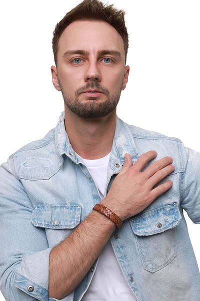 Heideman Herrenarmband Lederarmband Keno casual