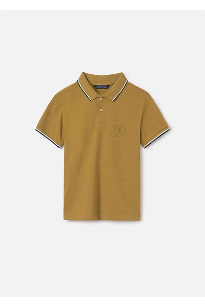 MAYORAL Boy's Polo Neck T-Shirt Brown 6133