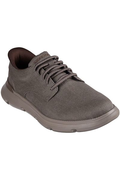 SKECHERS Pánske tenisky Skechers Garza - Clive, hnedé