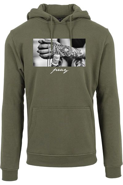Mister Tee Herren Pray 2.0 Hoody