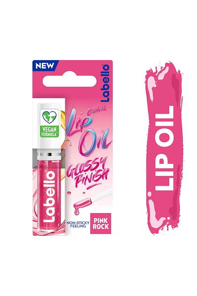LABELLO Labello Lip Oil Glossy Finish Pink Rock 5.1 g