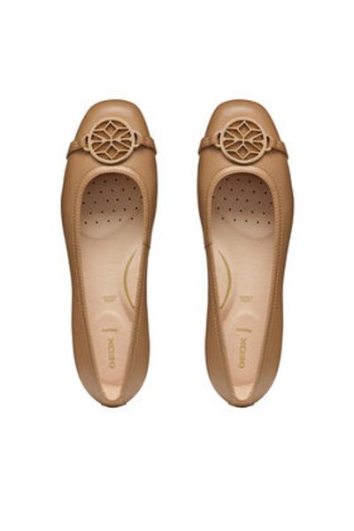 Geox women's ballerinas D557NB-000TU natural