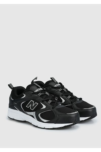 New Balance حذاء رياضي أسود للجنسين من بيرفورمانس Ml408bs