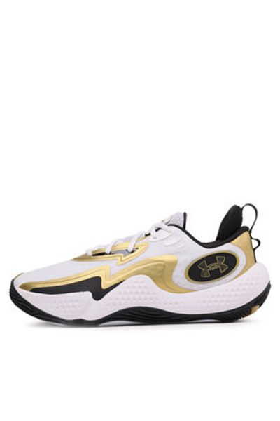 Under Armour pantofi de baschet pentru bărbați 3026285 albi