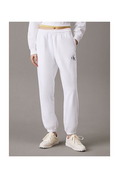 Calvin Klein Spodnie dresowe - Biały - Joggery