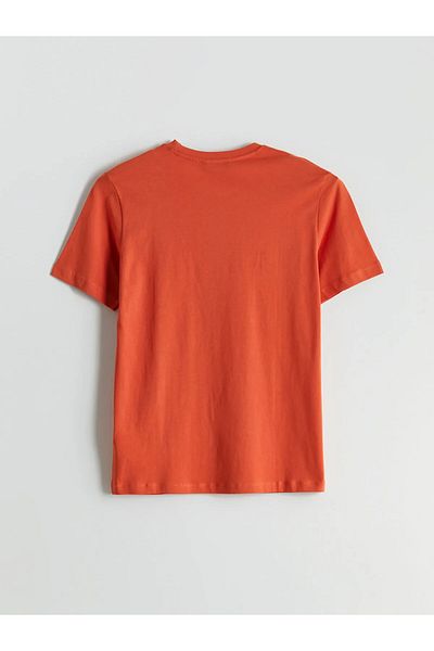 LC Waikiki Crew Neck Printed Combed Cotton Men's T-Shirt