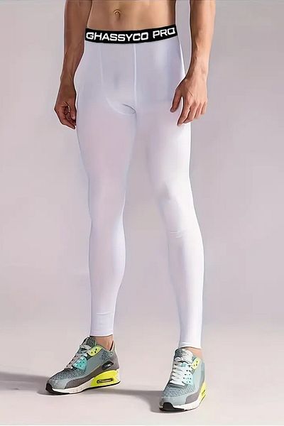 GHASSY CO. Ghassy Co. Men's Basketball Cycling Fitness Running Ultra Stretchy Sports Tights