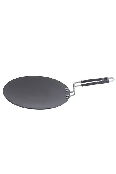 Home Box Hard Anodised Concave Tawa Black 25cm
