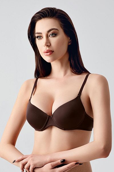 C&City Push-Up Padded Bra C17015 Brown
