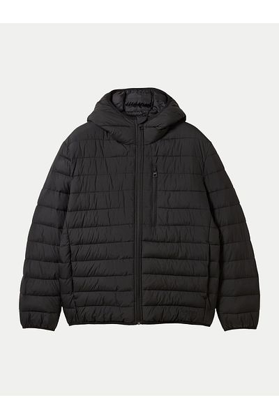 Tom Tailor Denim Jachetă de tranziție pentru bărbați Tom Tailor Denim 1041340 Neagră