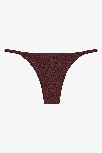 Penti Leo Lace 3-częściowe wielokolorowe brazylijskie majtki