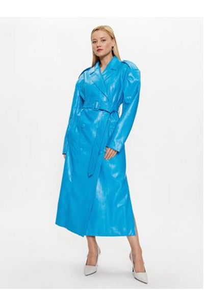 ROTATE Women's Trench Coat 1000442739 Blue