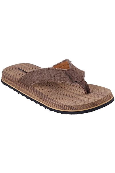 SKECHERS Pánske facky Skechers Tantric - Fritz, Hnedé