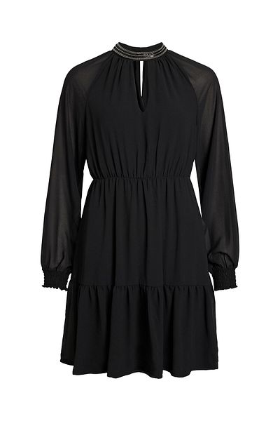 VILA Women's Cocktail Dress 14090355 Black