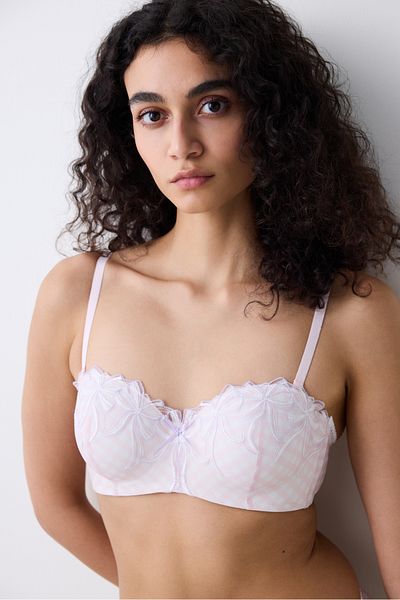 Penti Biustonosz Lotus Broderie Pink