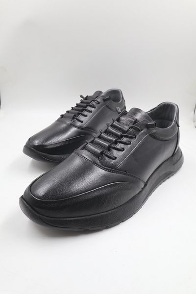 nazenintasarımlar Men's Inner Outer Khaki Leather Orthopedic Comfortable 45 46 47 48 Large Size Daily Shoes