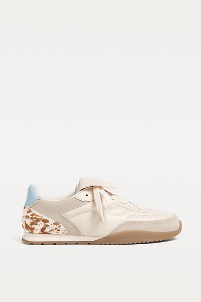 Stradivarius Trainers with animal print detail
