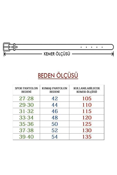 Karalı Deri حزام رجالي، جلد طبيعي، مناسب للجينز والسراويل القماشية