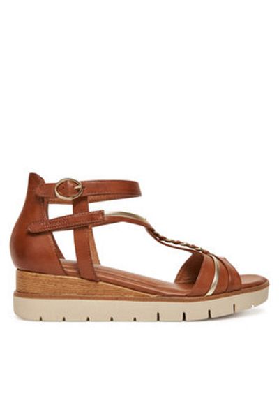 Tamaris Women's Sandals brown TAMARIS-1-28256-44 305 COGNAC
