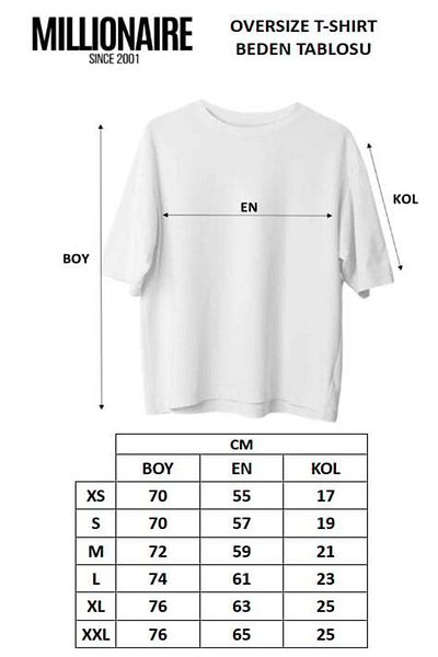 Millionaire Men's Light Green Earth Oversize Fit Loose Wide Fit Loose Cut T-Shirt