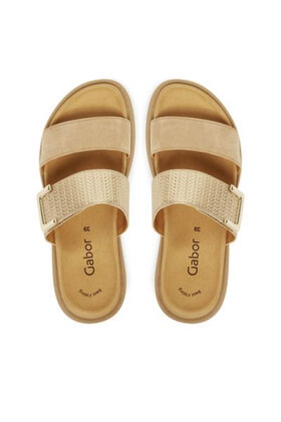 GABOR Women's Flip-flops brown GABOR-63.755.14 BASIC BROWN
