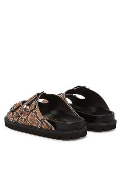 Genuins Women's Flip-flops brown GENUINS-G106282 CAMEL