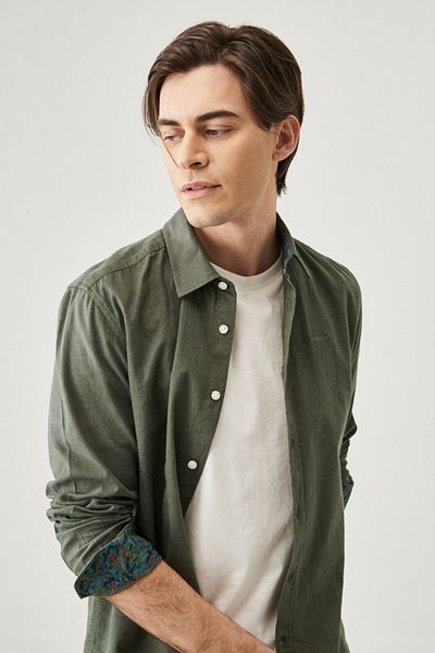 WRANGLER Regular Fit Regular Cut Long Sleeve Shirt