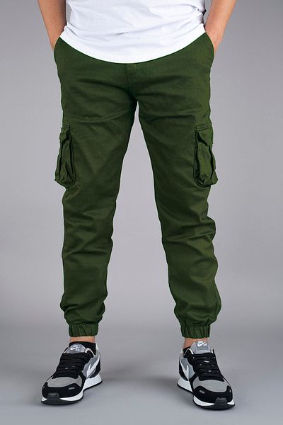 bombe Pantaloni cargo pentru bărbați kaki
