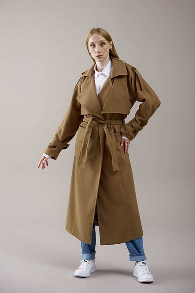 SahraAfra Dina Oversize Trench Coat
