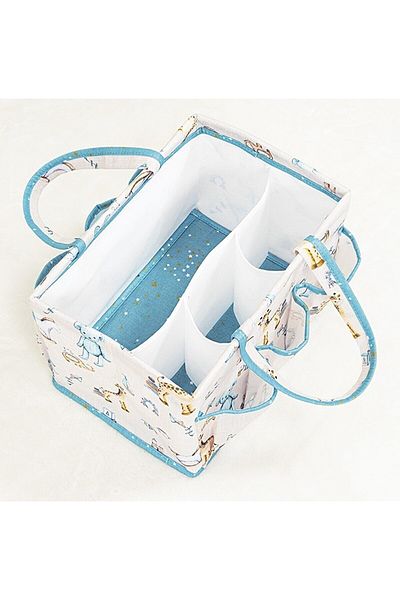 Özlem Toys My Baby's Mother Baby Care Products Organizer (BLUE COLOR WITH HANDLE)