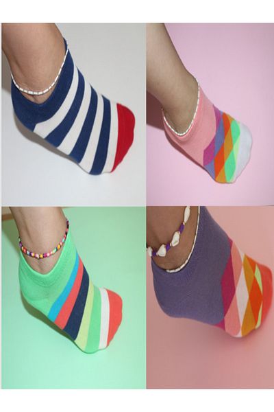 VAD Four Seamless-bootie Socks