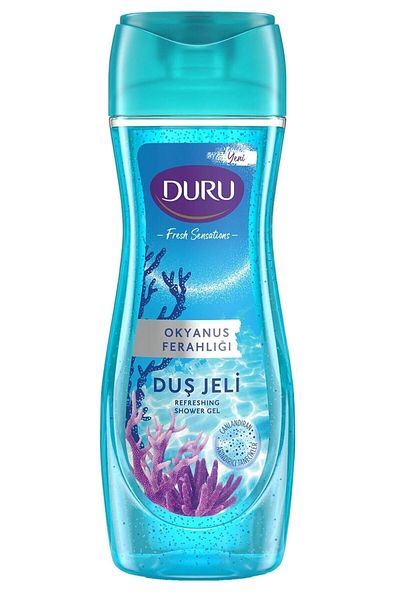 Duru جل استحمام 3x650 مل نضارة المحيط