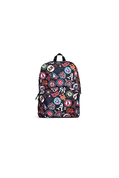 NEW ERA 60240052 Dıstı Multi Bag Mlb Aop Mlball Blk أسود قياسي