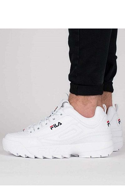 Fila Ανδρικά casual αθλητικά παπούτσια Disruptor Low 1010262 _1fgwhit