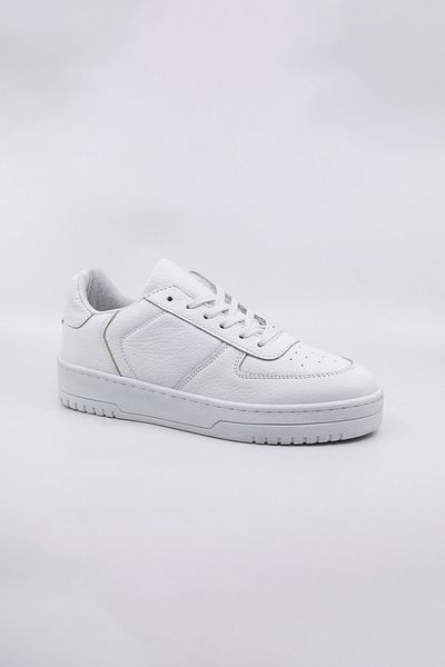 Geppetto Vaken Babe Casual Leather Sneakers (white)