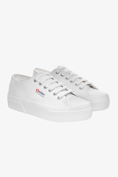 Superga 2740 Πλατφόρμα Γυναικεία Λευκά Casual Παπούτσια