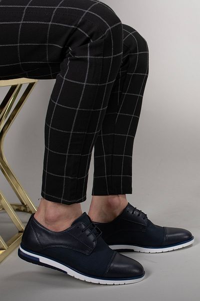 Riccon Ανδρικά παπούτσια casual0012397 Navy Blue