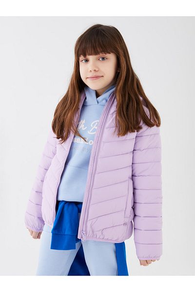 LC Waikiki Hooded Basic Girl's Puffer Jacket