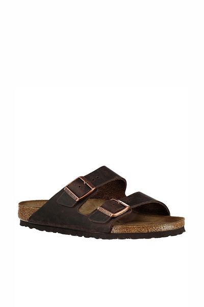 Birkenstock Brązowe kapcie Arizona 52531