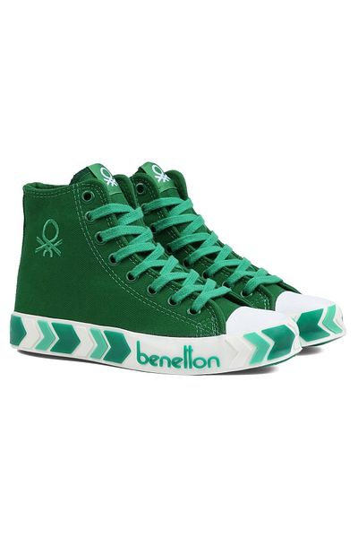 Benetton ® |   BN-90621- Verde - Pantofi sport pentru damă